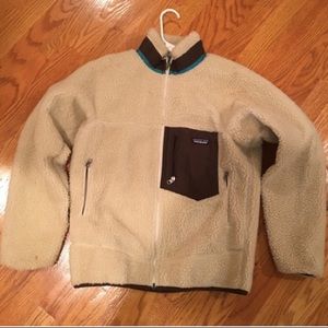 White Patagonia Fleece